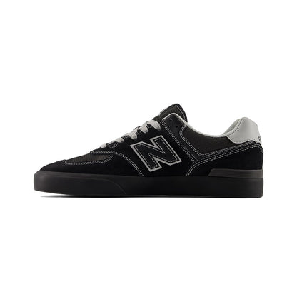 New Balance Numeric 574 Vulc Shoe Black/Grey