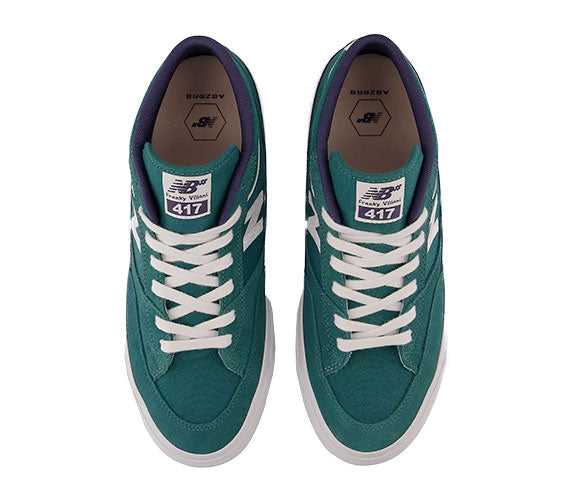 New Balance Numeric 417 Franky Villani - Vintage Teal/White