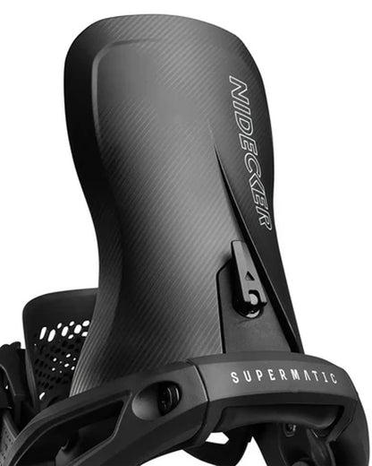 Nidecker Men's LT Supermatic® Binding Black 2026