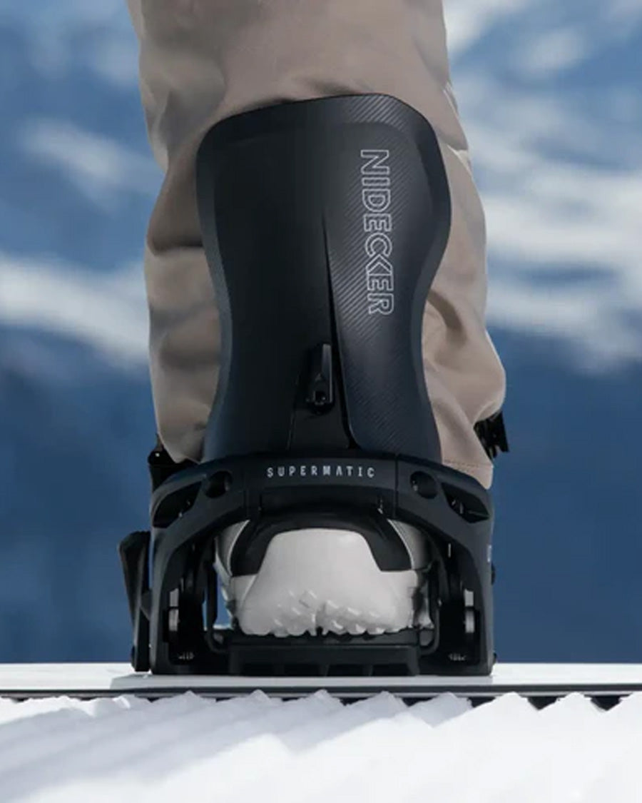 Nidecker Men's LT Supermatic® Binding Black 2026