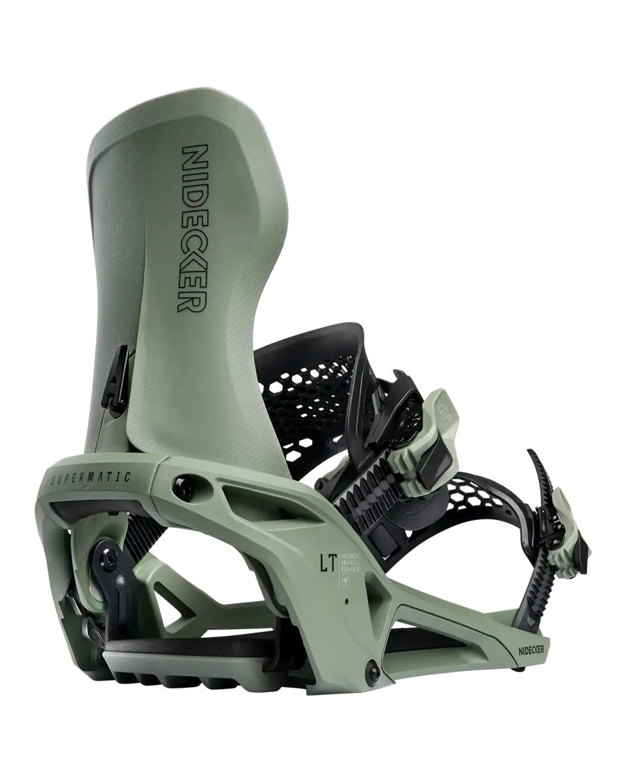 Nidecker Men's LT Supermatic® Binding Olive 2026