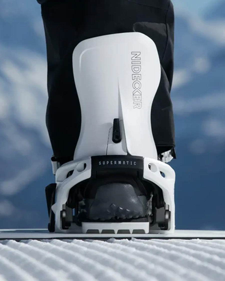 Nidecker Men's LT Supermatic® Binding White 2026