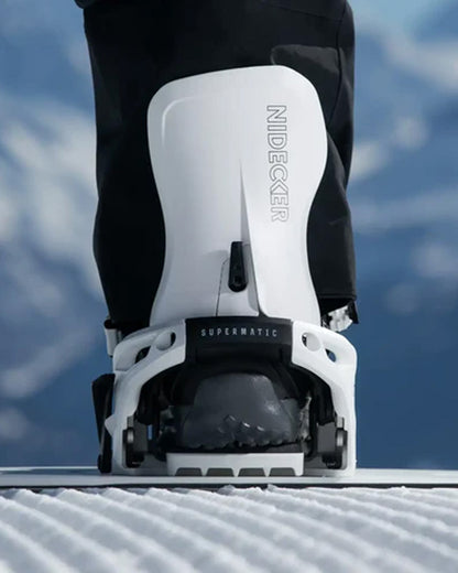 Nidecker Men's LT Supermatic® Binding White 2026