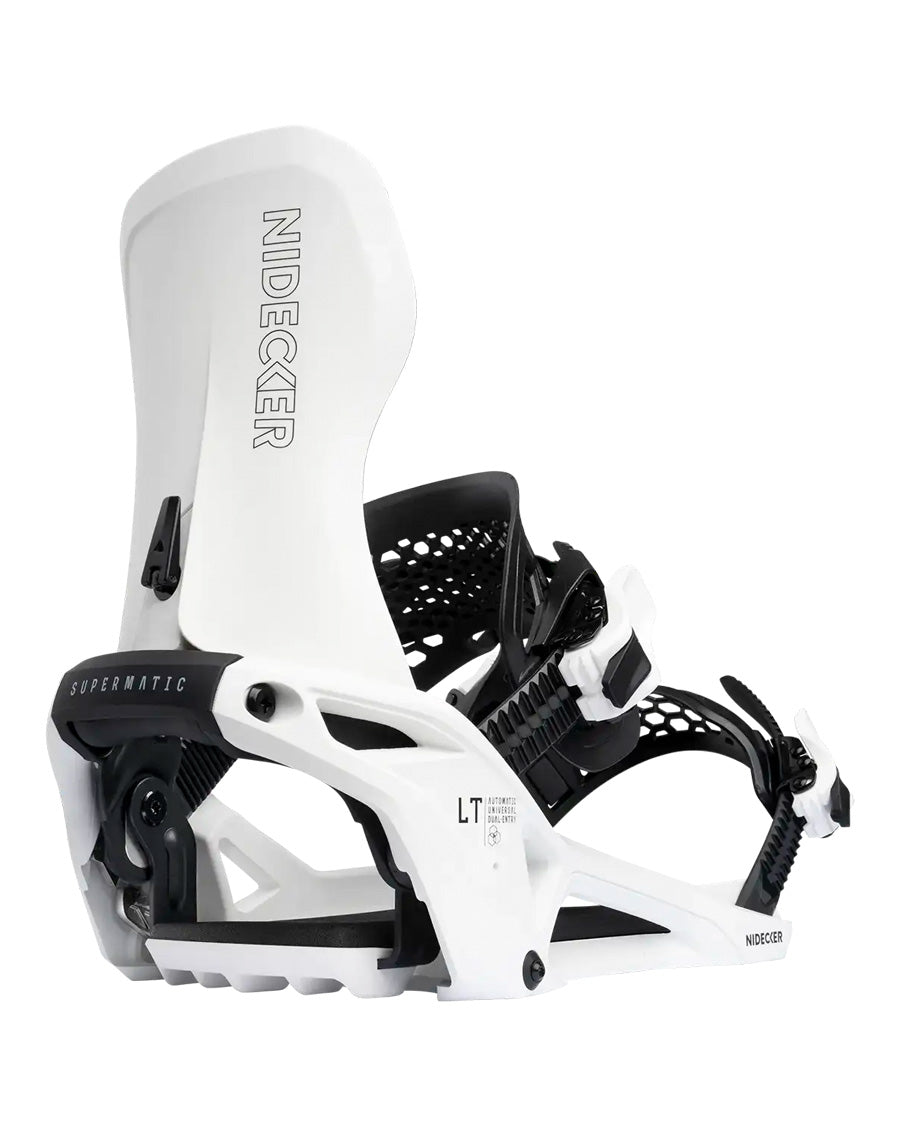Nidecker Men's LT Supermatic® Binding White 2026