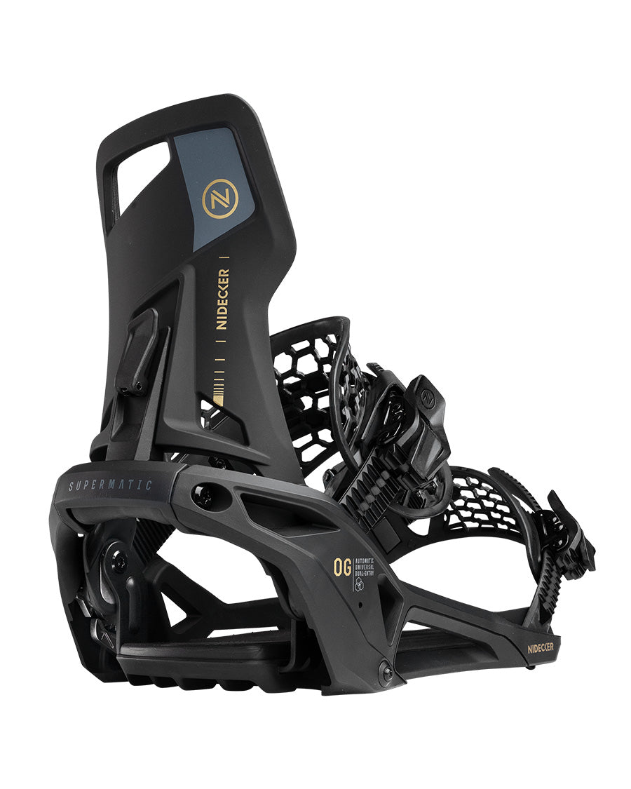 Nidecker Men's OG Supermatic Binding Black 2027