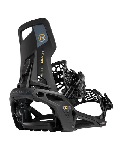 Nidecker Men's OG Supermatic Binding Black 2027