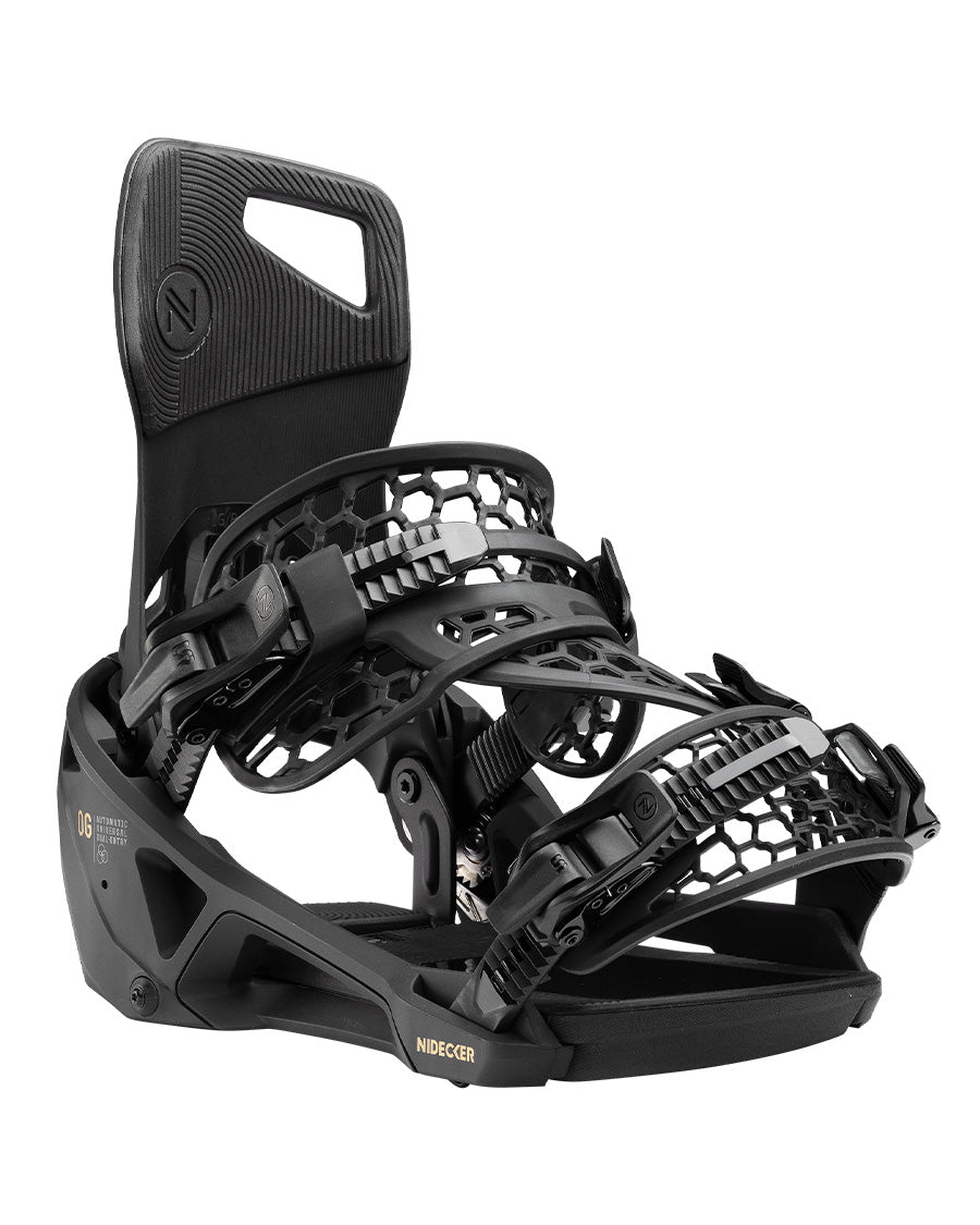 Nidecker Men's OG Supermatic Binding Black 2027