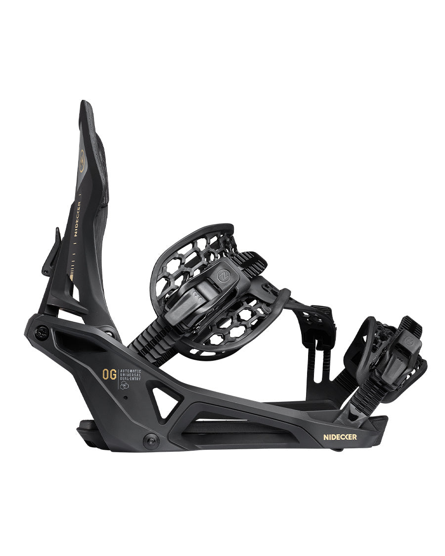 Nidecker Men's OG Supermatic Binding Black 2027