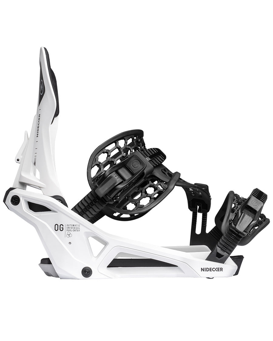 Nidecker Men's OG Supermatic Binding White 2027