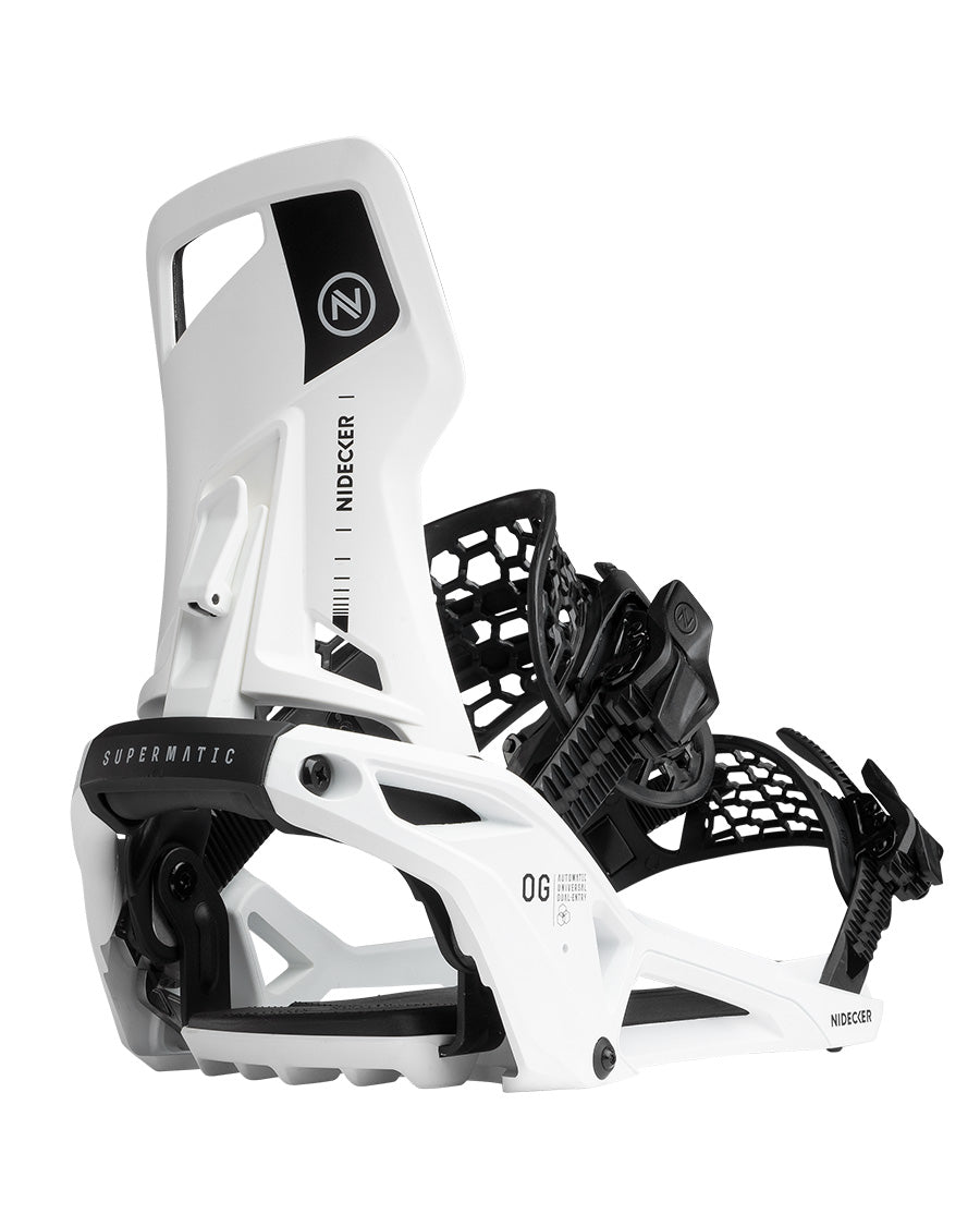 Nidecker Men's OG Supermatic Binding White 2027