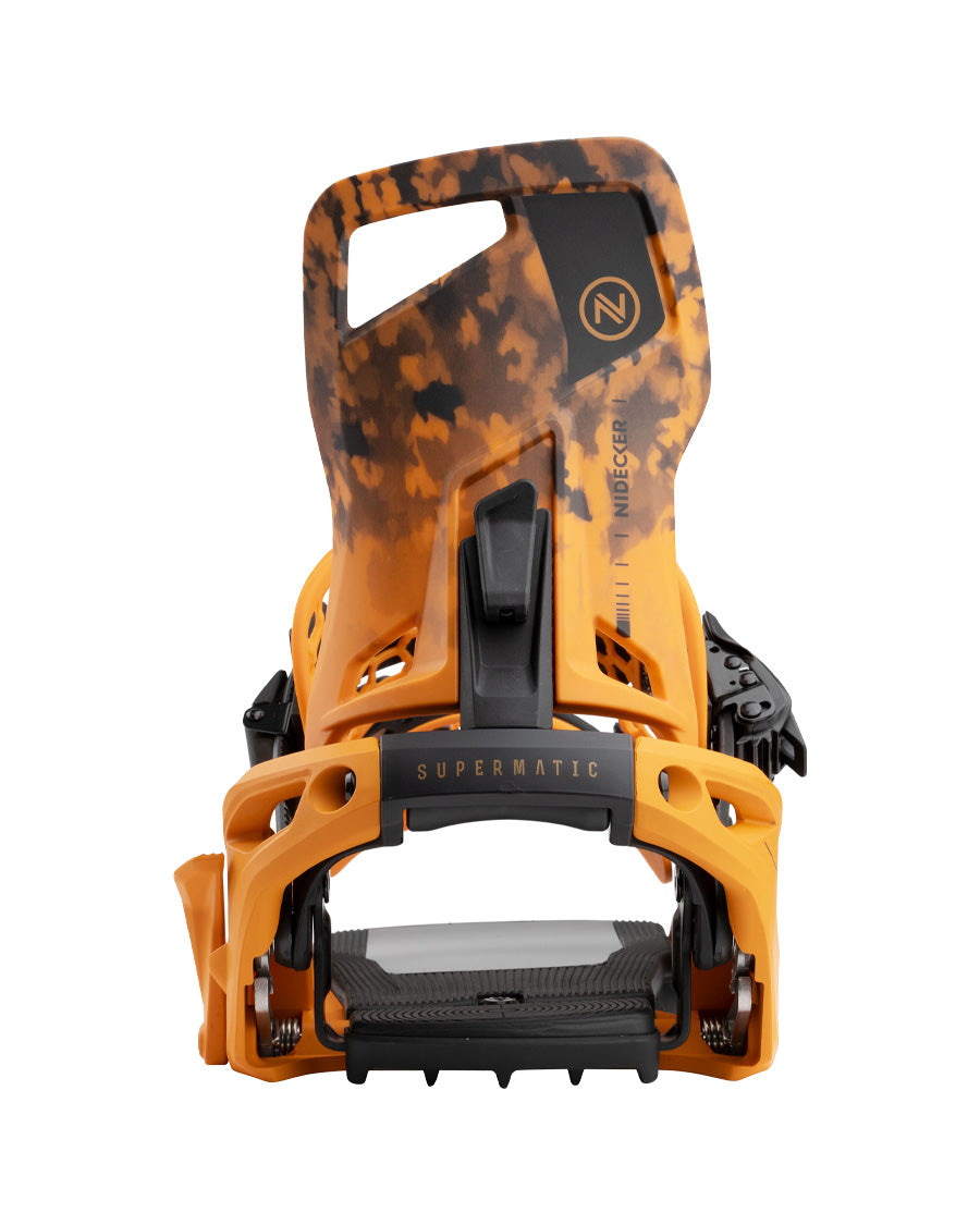 Nidecker Men's Supermatic Binding Dune Orange 2025 – The Source