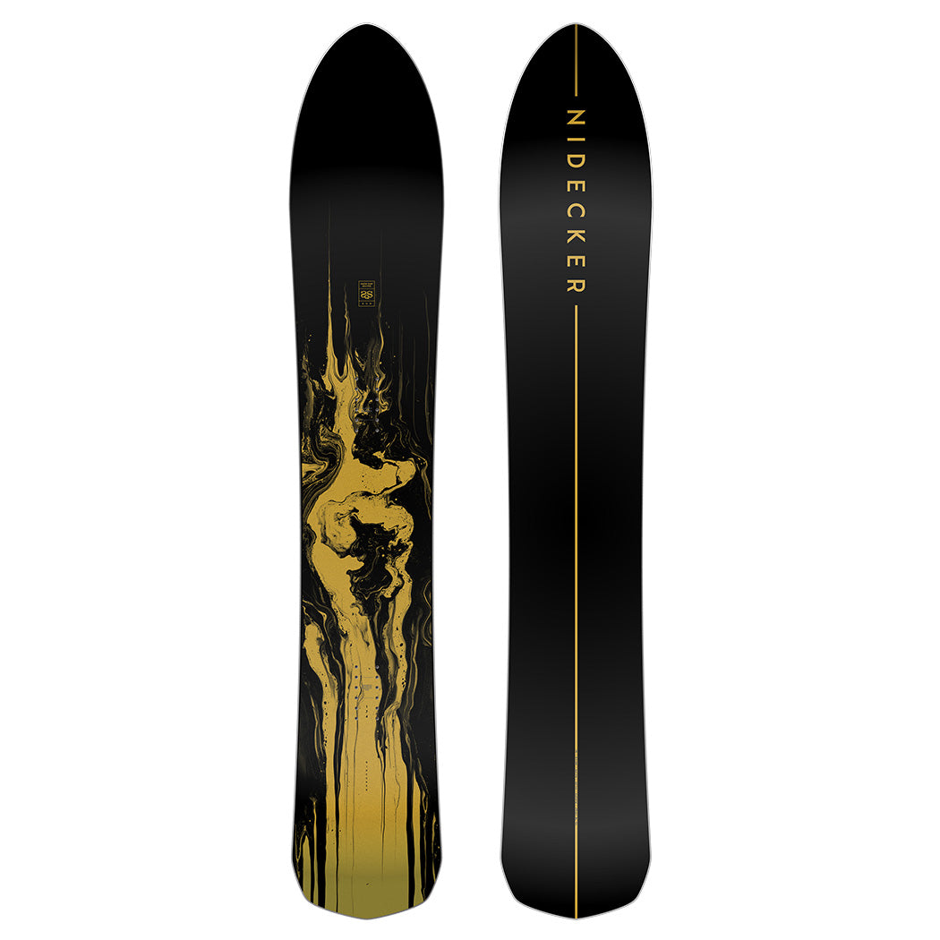 Nidecker The Gun Snowboard Black/Gold 2027