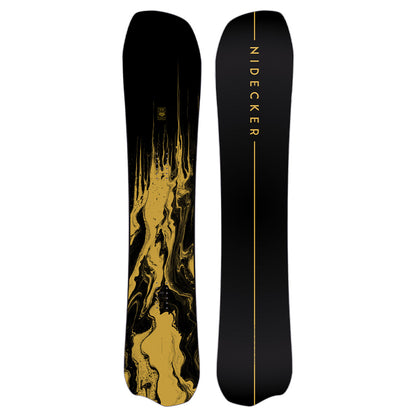 Nidecker The Smoke Snowboard Goofy Black/Gold 2027