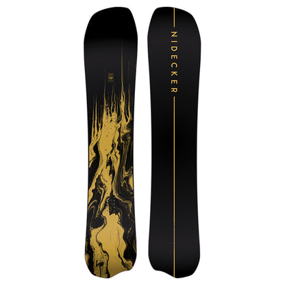 Nidecker The Smoke Snowboard Regular Black/Gold 2027