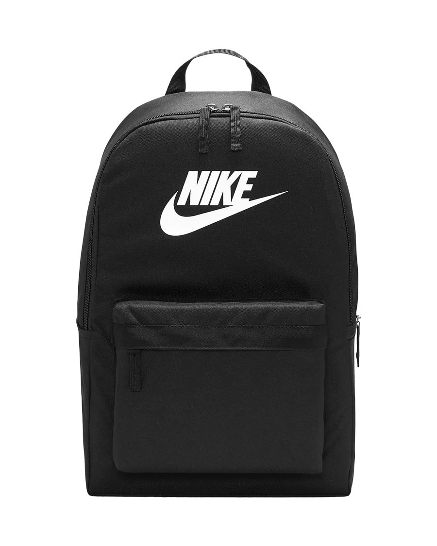 Nike Heritage Backpack Black/Black/White The Source Snowboard & Skate