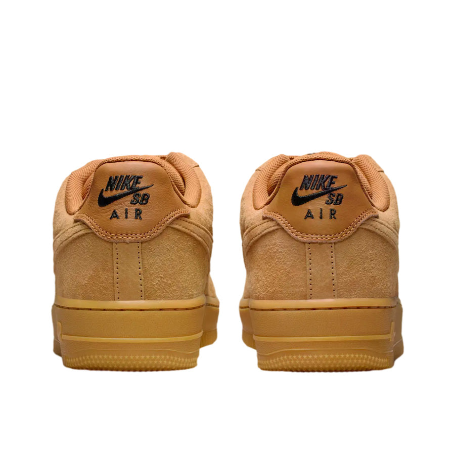 Nike SB Air Force 1 Shoe Flax/Flax-Black-Gum Light Brown