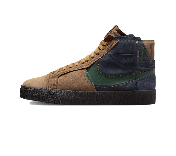 Nike SB Blazer Mid Premium Legend Brown/Fir