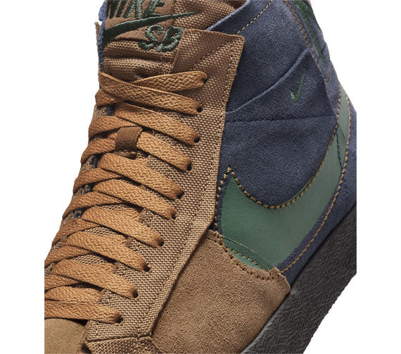 Nike SB Blazer Mid Premium Legend Brown/Fir