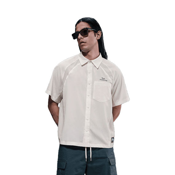 Nike SB Dri-FIT Woven Short-Sleeve Button Up - White