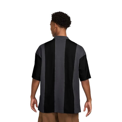 Nike SB Break Polo Black/Dark Smoke Stripe