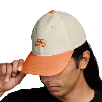 Nike SB Club Cap Coconut Milk/Orange Frost