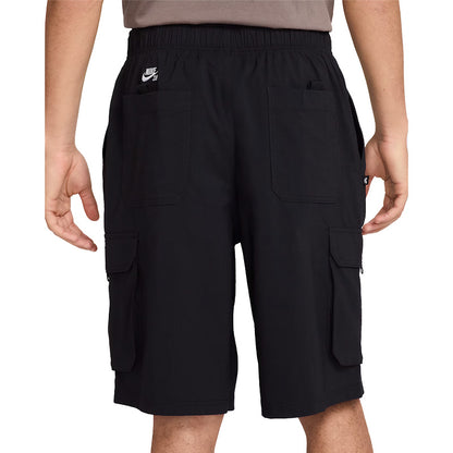 Nike SB Dri-FIT Kearny Cargo Skate Shorts - Black/White