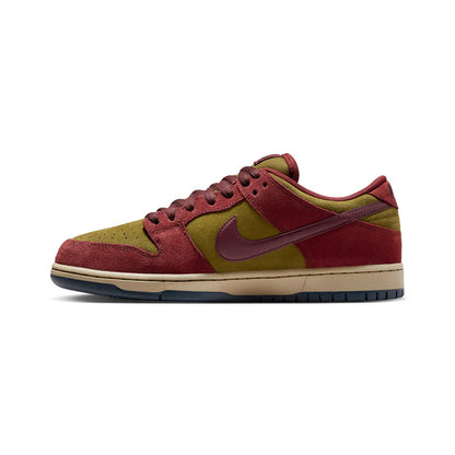 Nike SB Dunk Dark Team Red/Burgundy Crush Olive Flak