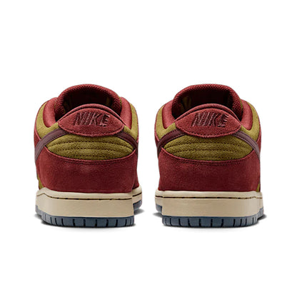 Nike SB Dunk Dark Team Red/Burgundy Crush Olive Flak