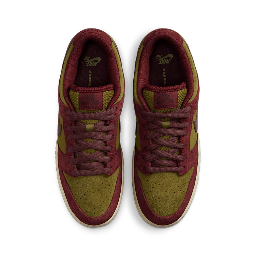 Nike SB Dunk Dark Team Red/Burgundy Crush Olive Flak