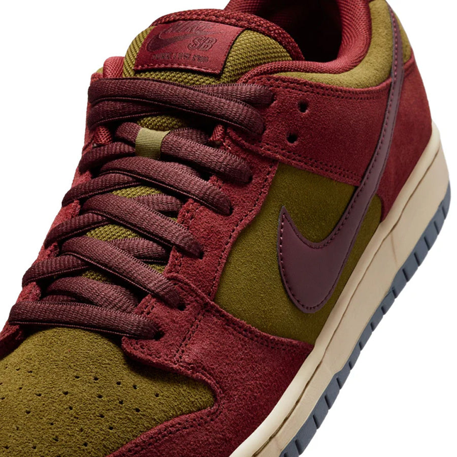 Nike SB Dunk Dark Team Red/Burgundy Crush Olive Flak
