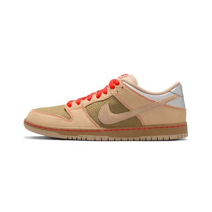 Nike SB Dunk Low Pro Shoe Canvas/Vachette Tan-Parachute Beige