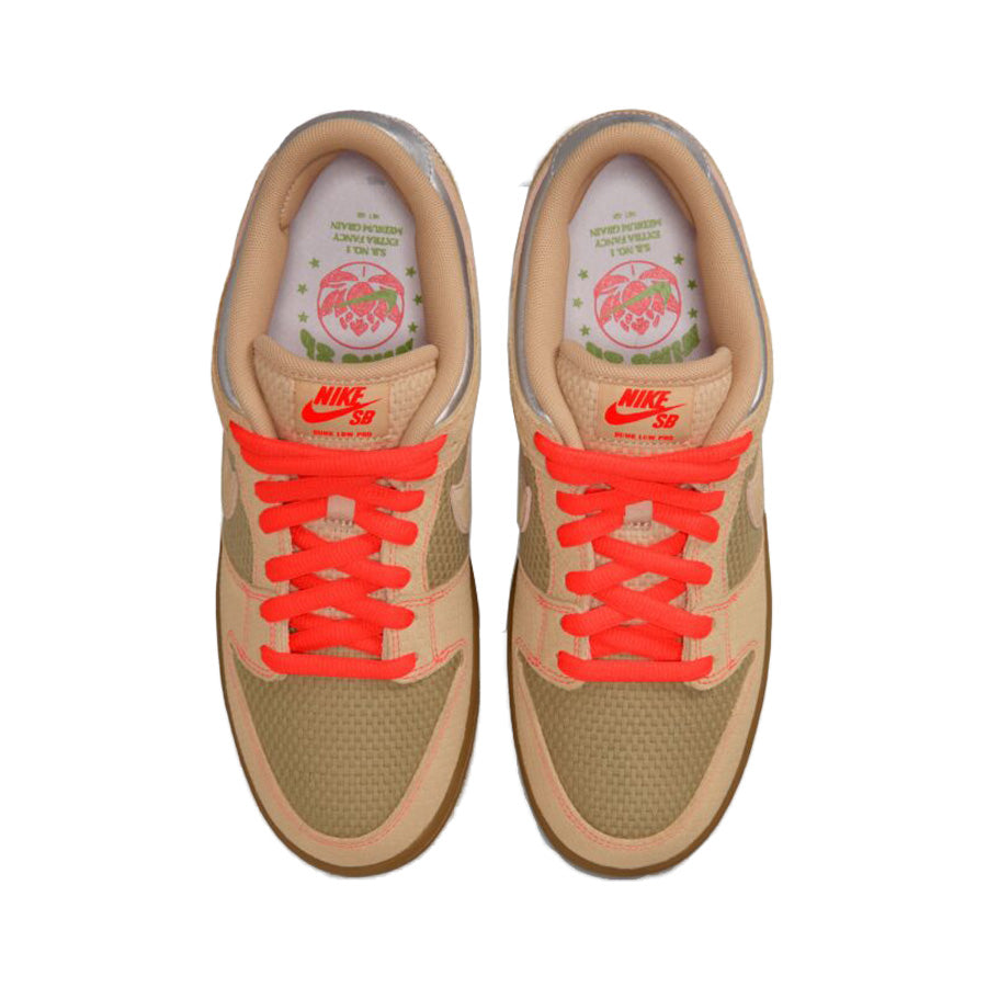 Nike SB Dunk Low Pro Shoe Canvas/Vachette Tan-Parachute Beige
