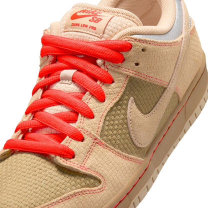 Nike SB Dunk Low Pro Shoe Canvas/Vachette Tan-Parachute Beige