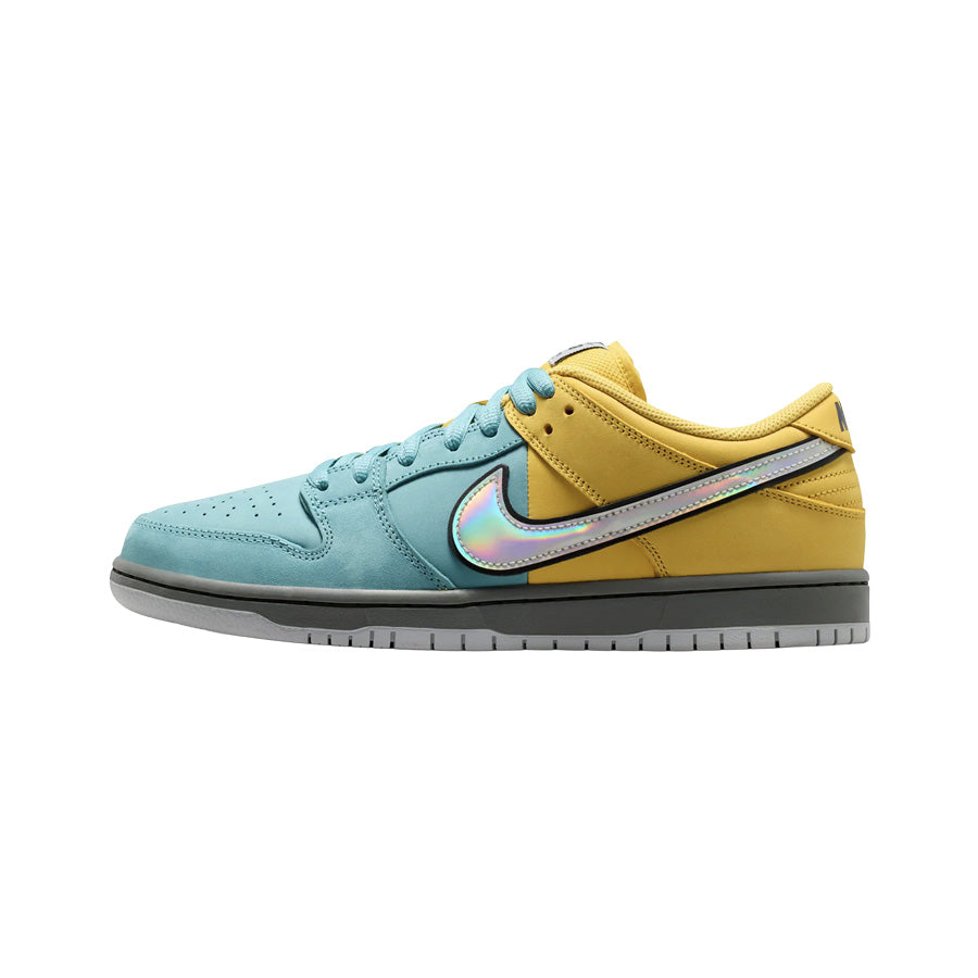 Nike SB Dunk Low Pro Shoe Lightning/Wolf Grey-Denim Turq