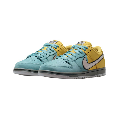 Nike SB Dunk Low Pro Shoe Lightning/Wolf Grey-Denim Turq