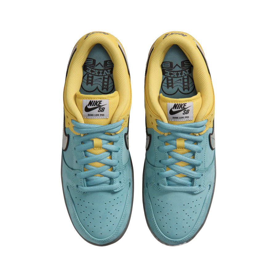 Nike SB Dunk Low Pro Shoe Lightning/Wolf Grey-Denim Turq