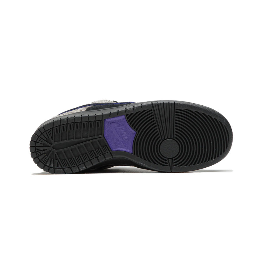 Nike SB Dunk Low Pro Shoe String / Black- Bright Spruce- Fierce Purple