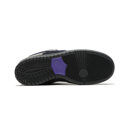 Nike SB Dunk Low Pro Shoe String / Black- Bright Spruce- Fierce Purple
