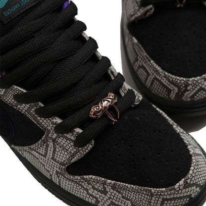 Nike SB Dunk Low Pro Shoe String / Black- Bright Spruce- Fierce Purple