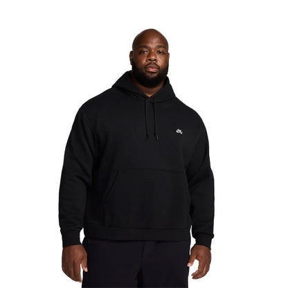 Nike SB Essential Logo Fleece Pullover Hoodie Black/White