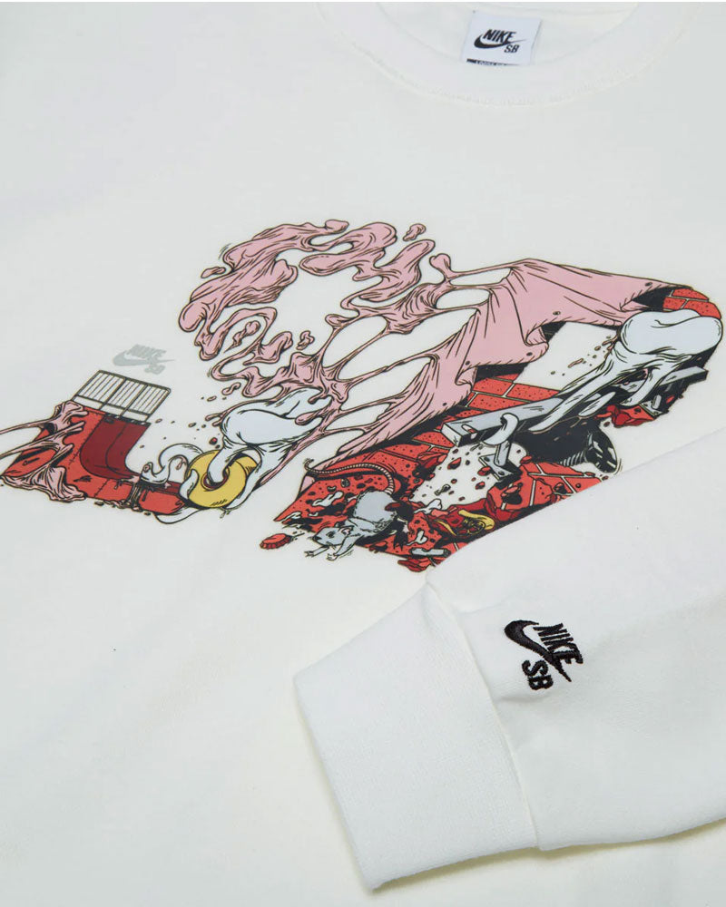 Nike SB Fleece Crewneck Sail/Black