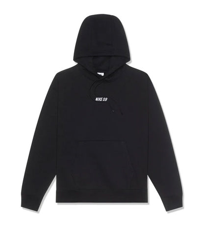 Nike SB Fleece Pullover Hoodie - Black/White