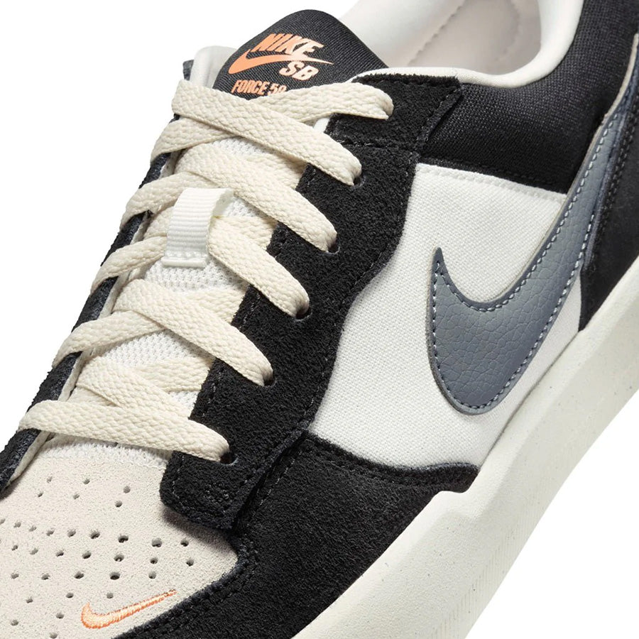 Nike SB Force 58 Shoe Black/Cool Grey-Summit White-Sail