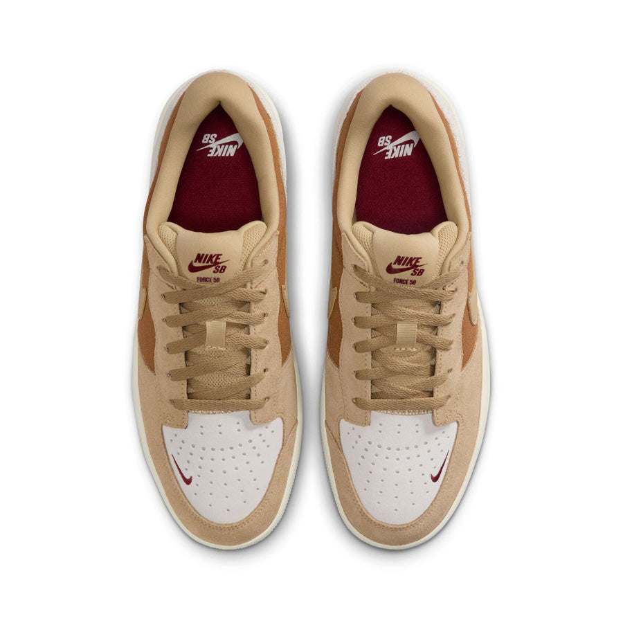 Nike SB Force 58 Shoe Lt British Tan/Parachute Beige