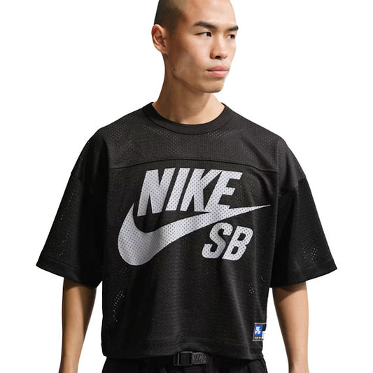 Nike SB Graphic Mesh Football Jersey Black