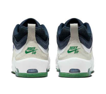 Nike SB Air Max Ishod - White/Persian Violet-Obsidian-Pine Green