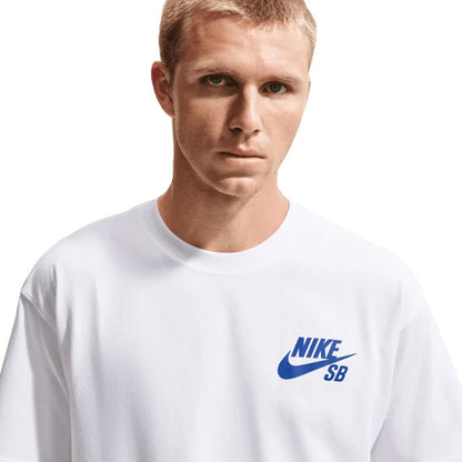 Nike SB LBR Logo T-Shirt White/Game Royal