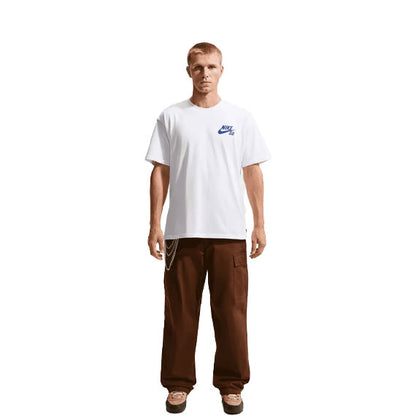Nike SB LBR Logo T-Shirt White/Game Royal