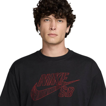 Nike SB LSE Logo Fill T-Shirt Black/University Red