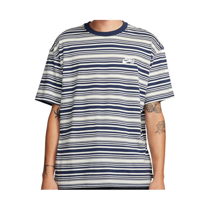 Nike SB M90 Striped T-Shirt - Midnight Navy